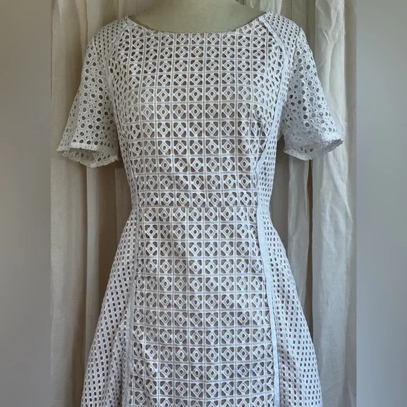 Anthropologie |  HD in Paris Georgia Cotton Eyelet Dress - Picture 7 of 9